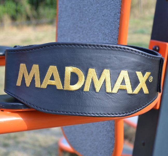 Пояс для важкої атлетики MadMax MFB-999 Restless & Wild Black L MFB-999_L фото