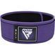 Пояс для важкої атлетики RDX RX1 Weight Lifting Belt Purple XS WBS-RX1PR-XS фото 1