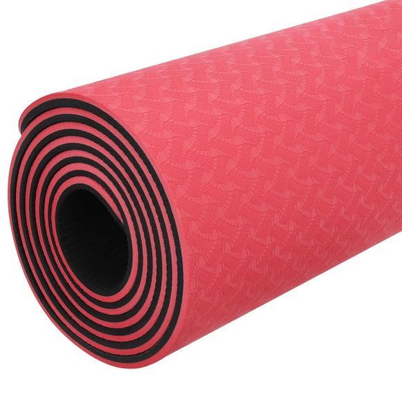 Килимок для йоги та фітнесу Power System PS-4060 TPE Yoga Mat Premium Red (183х61х0.6) 4060RD-0 фото