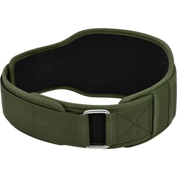 Пояс для важкої атлетики RDX RX5 Double Belt неопреновий Army Green L WBD-RX5AG-L фото