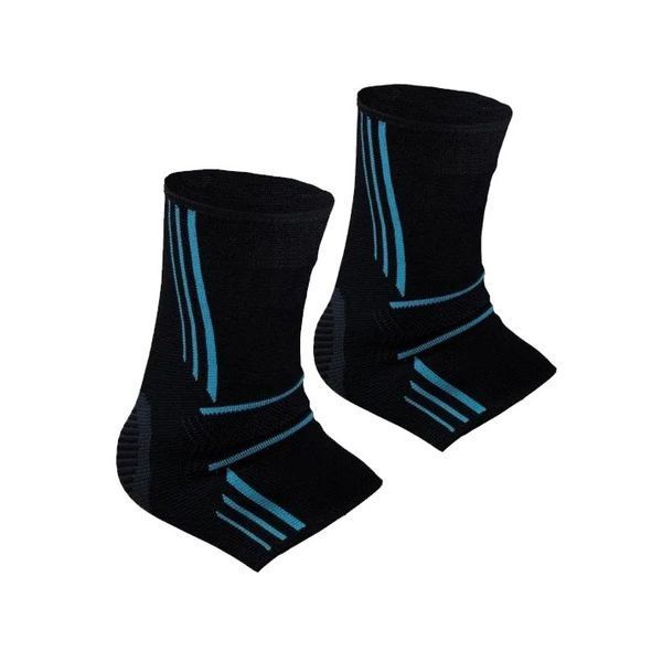 Бандажі на гомілкостоп Power System PS-6022 Ankle Support Evo Black/Blue M (пара) PS_6022_M_Black/Blue фото