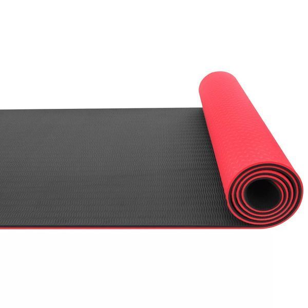 Килимок для йоги та фітнесу Power System PS-4060 TPE Yoga Mat Premium Red (183х61х0.6) 4060RD-0 фото