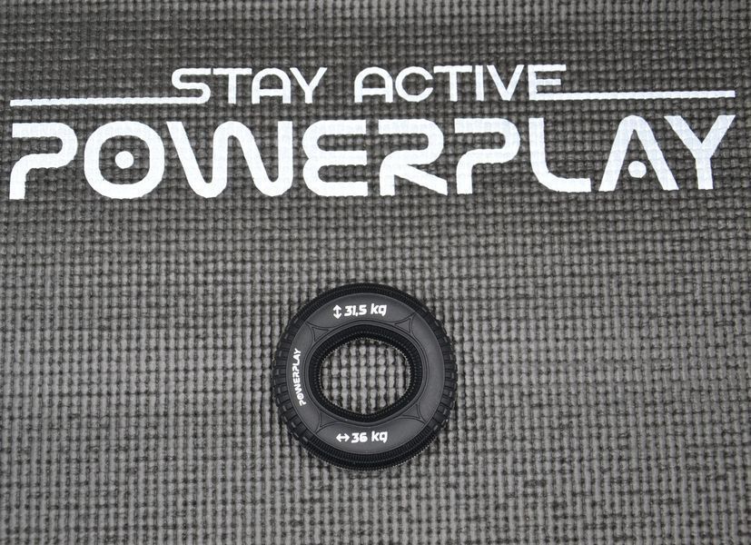 Еспандер кистьовий силіконовий PowerPlay PP-4330 Hand Grip Loops Hard 31.5-36 кг. Чорний PP_4330_Black_(31.5-36kg) фото