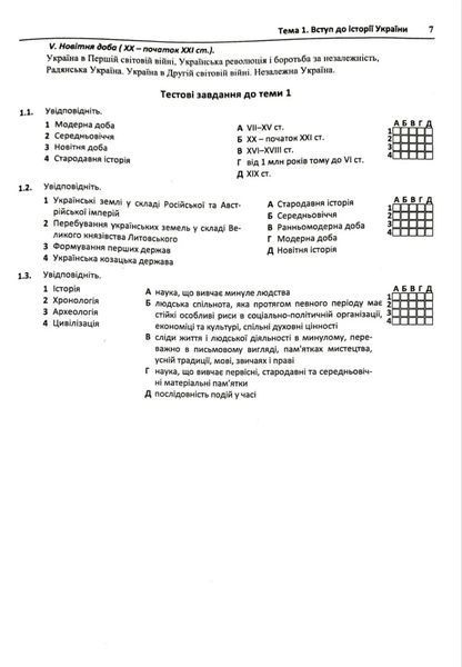Історія України. Пам`ятки архітектури та образотворчого мистецтва, персоналії, основні дати і події. Тестові завдання у форматі ЗНО 2027 Земерова Т. 10311035774 фото