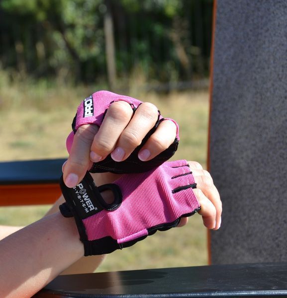 Рукавички для фітнесу Power System PS-2250 Pro Grip жіночі Pink S PS-2250_S_Pink фото
