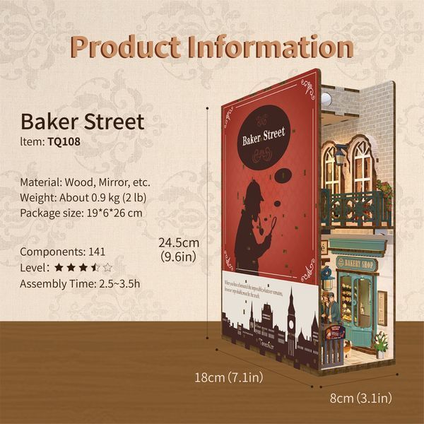 Бук Нук Tonecheer Baker Street TQ108 TQ108 фото