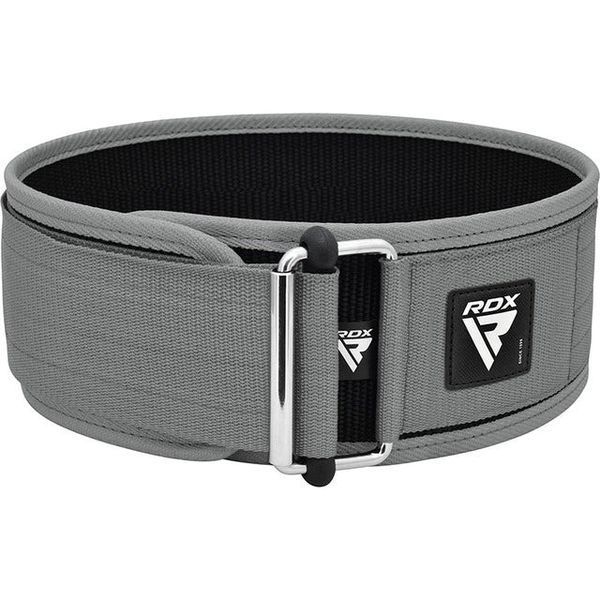 Пояс для важкої атлетики RDX RX1 Weight Lifting Belt Grey S WBS-RX1G-S фото