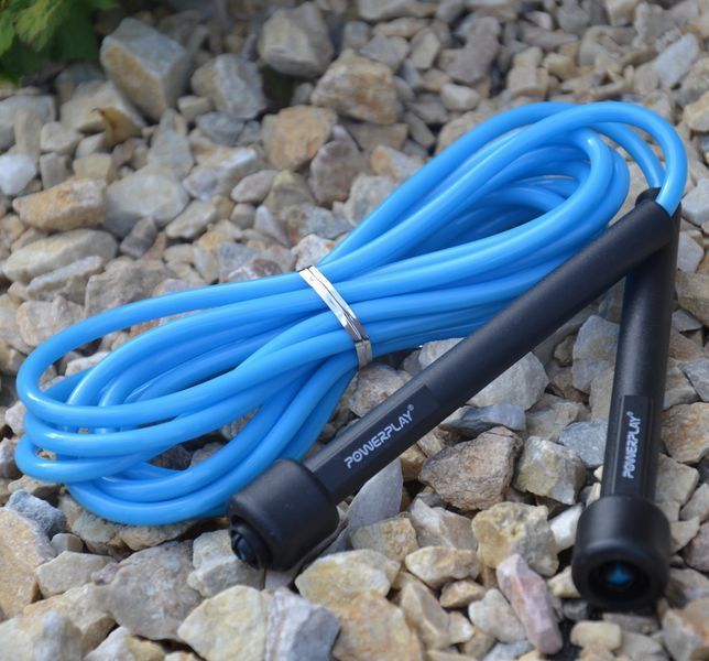 Скакалка PowerPlay 4201 Basic Jump Rope Синя (2,8m.) PP_4201_Blue фото