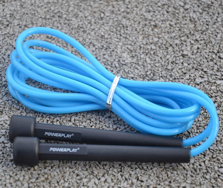 Скакалка PowerPlay 4201 Basic Jump Rope Синя (2,8m.) PP_4201_Blue фото