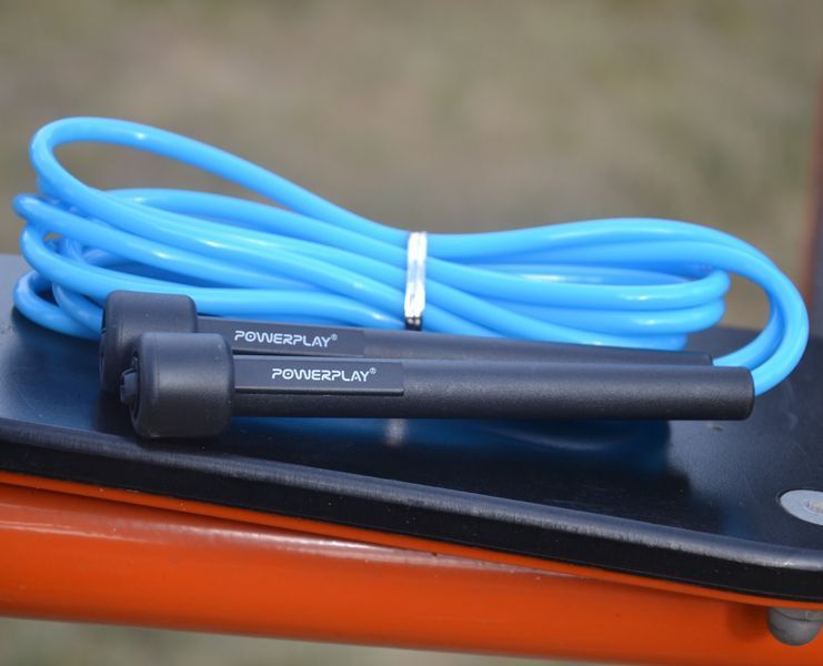 Скакалка PowerPlay 4201 Basic Jump Rope Синя (2,8m.) PP_4201_Blue фото
