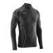 Термокофта з комірцем (лонгслів) X TECH Maglia Race 3 Munica Lunga lupetto Nero XXL/XXXL Чорна MagliaRace3LupettoXXL/3XL фото 2
