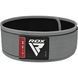 Пояс для важкої атлетики RDX RX1 Weight Lifting Belt Grey S WBS-RX1G-S фото 1
