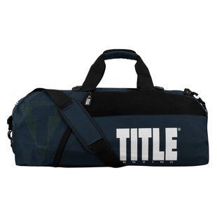 Спортивна сумка TITLE Boxing Champion Sport Bag/Backpack Blue/Black TBAG46 BL/BK фото