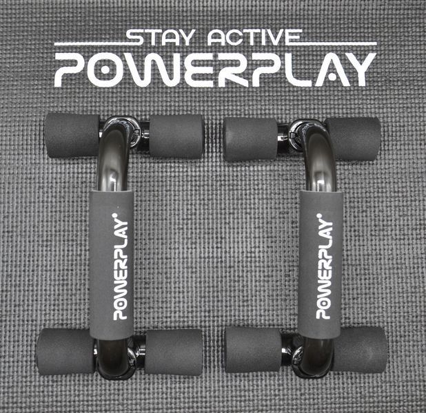 Упори для віджимань PowerPlay 4316 Push Up Bars пластикові (Скошені) PP_4316 фото