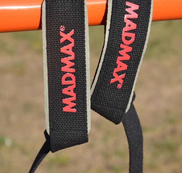 Лямки для тяги MadMax MFA-267 PWR Straps Black/Grey/Red MFA-267-U фото