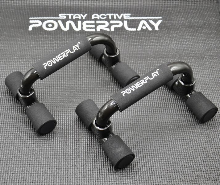 Упори для віджимань PowerPlay 4316 Push Up Bars пластикові (Скошені) PP_4316 фото