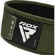 Пояс для важкої атлетики RDX RX1 Weight Lifting Belt Army Green L WBS-RX1AG-L фото 5