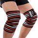 Бинти на коліна Power System PS-3700 Knee Wraps Red/Black (пара) PS-3700_Red-Black фото 3