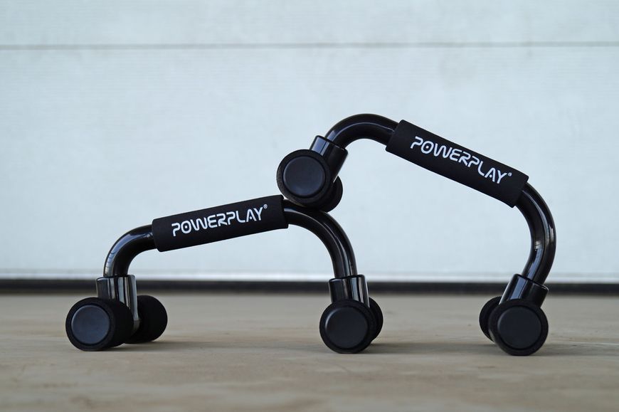 Упори для віджимань PowerPlay 4316 Push Up Bars пластикові (Скошені) PP_4316 фото