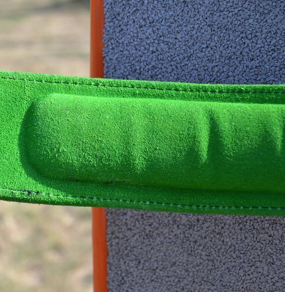 Пояс для важкої атлетики MadMax MFB-302 Quick Release Belt шкіряний Black/Green XXL MFB-302_XXL фото