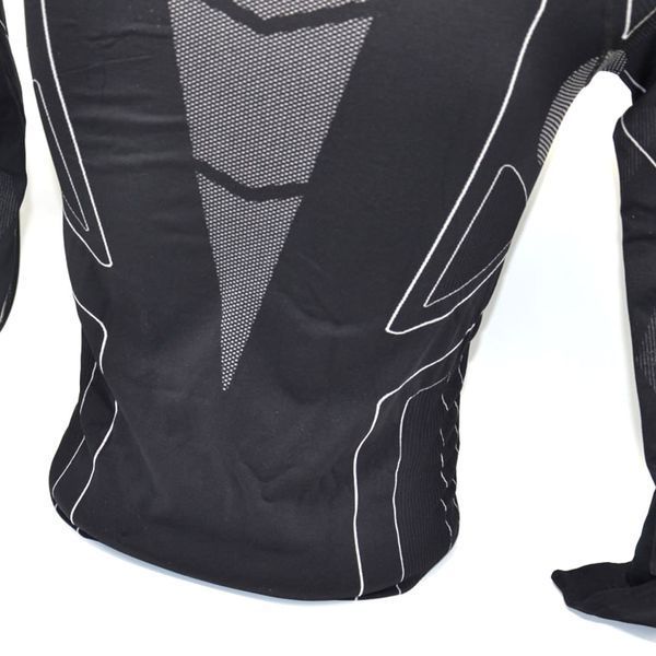 Термокофта (лонгслів) X TECH Maglia Race 3 Munica Lunga giroc Nero L/XL Чорна Maglia_Race3_Giroc_L/XL фото
