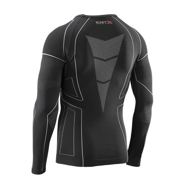 Термокофта (лонгслів) X TECH Maglia Race 3 Munica Lunga giroc Nero L/XL Чорна Maglia_Race3_Giroc_L/XL фото