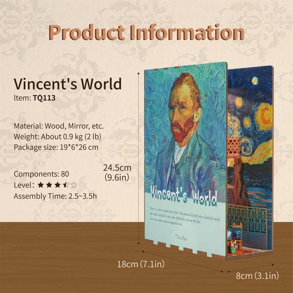 Бук Нук Tonecheer Vincent`s World TQ113 TQ113 фото