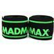 Бинти на коліна MadMax MFA-299 Non slide & slip knee wraps 2.0m Black/Green MFA-299-U фото 3