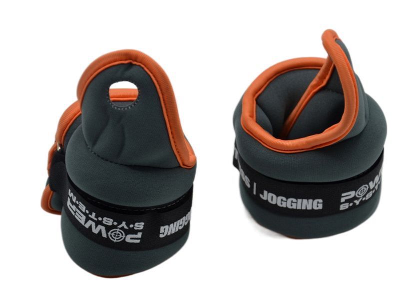 Обважнювачі-манжети для ніг та рук Power System PS-4071 Wrist Weights (2шт.*2 kg) (пара) PS_4071_Grey фото