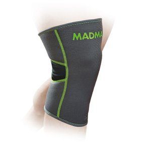 Наколінник MadMax MFA-294 Zahoprene Knee Support Dark Grey/Green XXL MFA-294_XXL фото