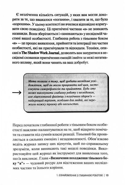 The Shadow Work Journal. Як прийняти себе та протистояти упередженням, що руйнують життя 10311027028 фото