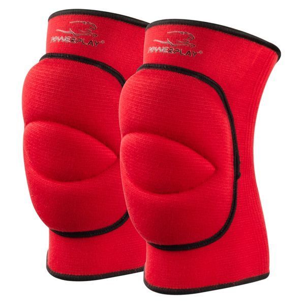 Наколінники PowerPlay PP-8000 Elastic Knee Support (пара) червоні S PP-8000_Red_S фото
