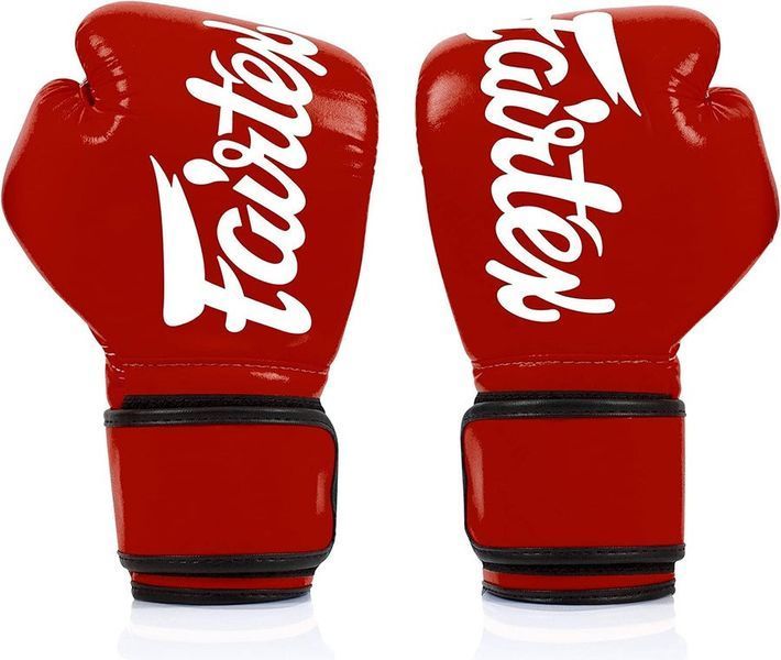 Боксерські рукавиці Fairtex BGV14 Red 14 унцій (бинти в комплекті) BGV14_14oz_Red фото