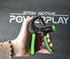 Еспандер кистьовий PowerPlay PP-4323 з регульованим навантаженням 10-40 кг. Strength Grip Чорно-зелений PP_4323_Bl/Green фото 8