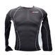Термокофта (лонгслів) X TECH Maglia Race 3 Munica Lunga giroc Nero XXL/XXXL Чорна Maglia_Race3Giroc_XXL/3XL фото 2