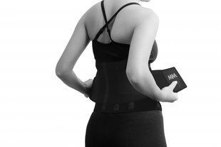 Пояс компресійний MadMax MFA-277 Slimming belt Black/black L MFA-277-BLK_L фото
