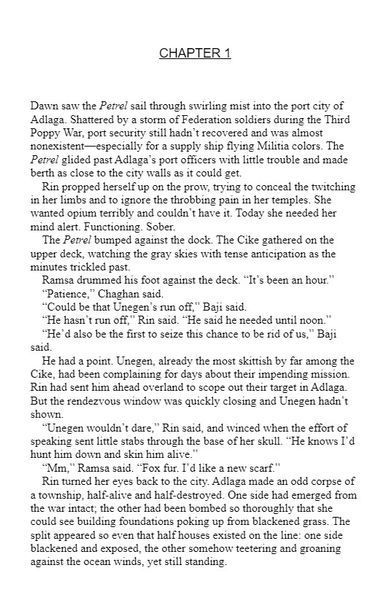 The Dragon Republic. The Poppy War. Book 2 10311026416 фото