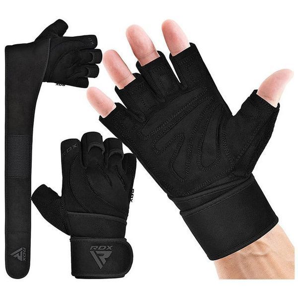 Рукавички для фітнесу RDX L4 Micro Plus Black XL WGM-L4B-XL+ фото