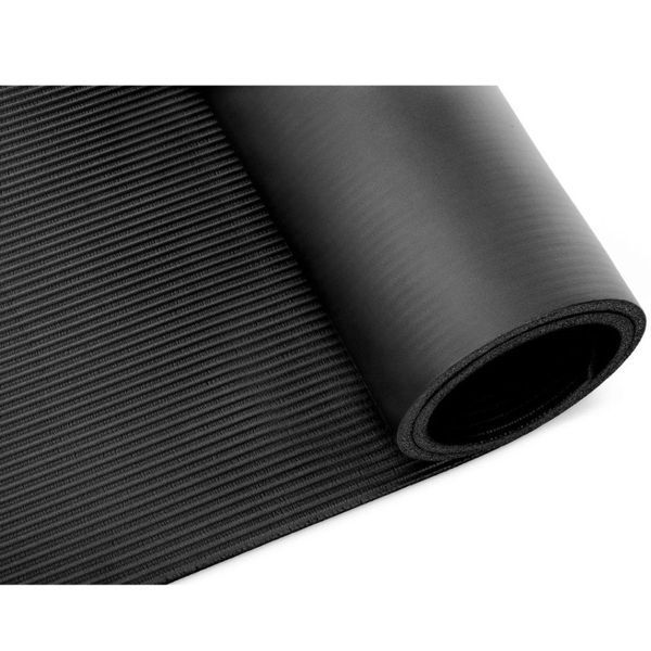 Килимок для йоги та фітнесу PowerPlay 4152 NBR Performance Mat Чорний (183x61x1) PP_4152_Black фото