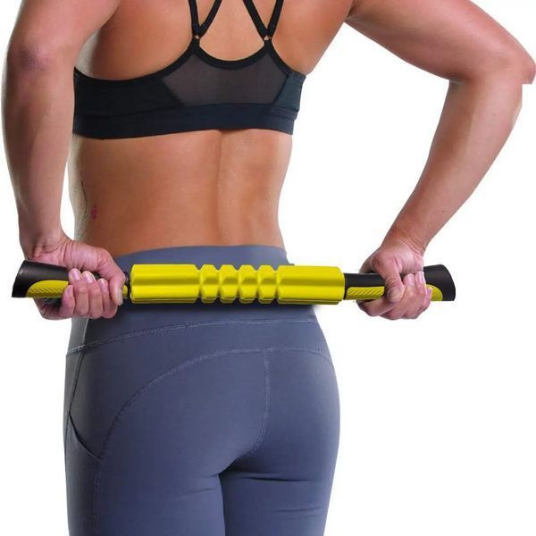 Масажний набір PowerPlay PP_4015 EPP Foam Roller Set 4in1 (2-ва роли + 2-ва м'ячі)&nbsp;Чорно-зелений PP_4015_Green фото