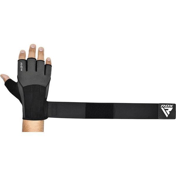 Рукавички для фітнесу RDX W3 GREY WITH EVA PADDING-M WGS-W3G-M+ фото