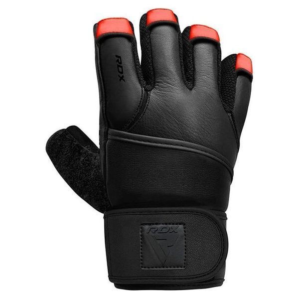 Рукавички для фітнесу RDX L7 Micro Plus Red/Black L WGL-L7R-L+ фото