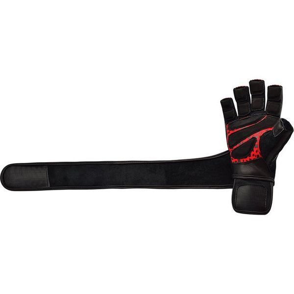 Рукавички для фітнесу RDX L7 Micro Plus Red/Black L WGL-L7R-L+ фото