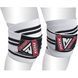 Бинти на коліна RDX K1 GYM Knee Wraps White/Black Plus WAH-K1W+ фото 3