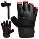 Рукавички для фітнесу RDX L7 Micro Plus Red/Black L WGL-L7R-L+ фото 4