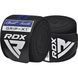Бинти на коліна RDX GYM KNEE WRAP R11 BLACK/BLUE WAH-KR11BU фото 6