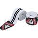 Бинти на коліна RDX K1 GYM Knee Wraps White/Black Plus WAH-K1W+ фото 5
