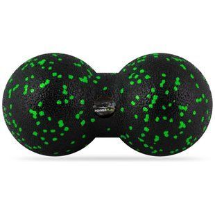 Масажний м'яч подвійний PowerPlay PP-4352 Epp foam peanut ball (d8*16cm.) Чорно/Зелений PP_4352_Green_8*16 фото