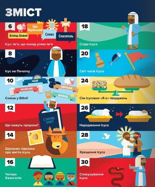 Біблія в інфографіці для дітей. Пізнаємо Ісуса. Частина 3 10311028159 фото