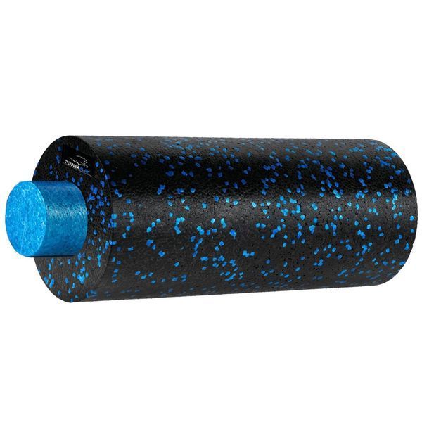 Масажний набір PowerPlay PP_4015 EPP Foam Roller Set 4in1 (2-ва роли + 2-ва м'ячі)&nbsp;Чорно-синій PP_4015_Blue фото
